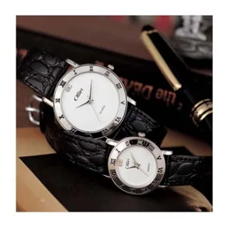 STW-1031(M/L)/가죽고급손목시계 