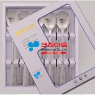 키친아트코스모스 샌딩 수저 5벌 
