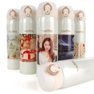 트레킹 초경량 보온보냉 진공텀블러 포토450 (포토전사 텀블러)