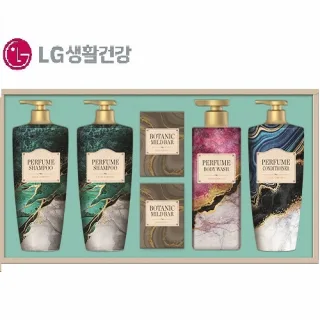 생활의감동 샴푸앤바디 엘지생활건강 기획선물세트 (쇼핑백증정)