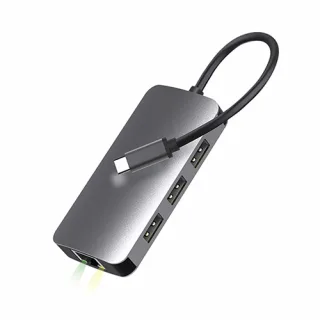 EZ TCV-6P USB 4포트 멀티허브 C-Type 컨버터