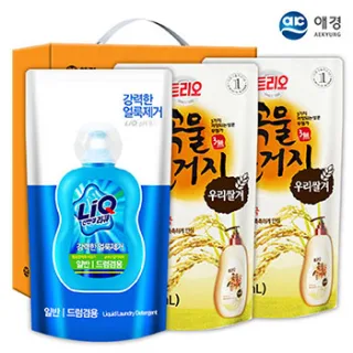 애경 리큐 곡물설거지300리필2P 3종