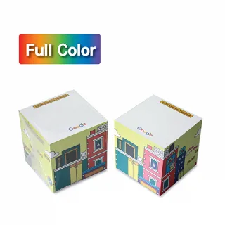 [풀컬러] 큐브형 측면전사 점착메모지 75x75_750매