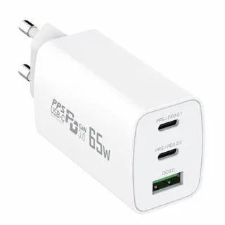 [모디스] 65W PPS GaN 3포트 초고속 가정용 멀티 충전기