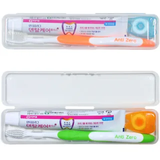 안티프라그치약 + 안티제로신형칫솔 + 치실 3종 세트