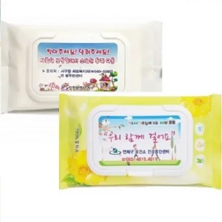 30매 물티슈 40g 캡형