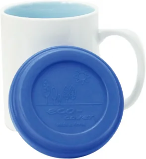 직선 인블루 에코뚜껑 머그컵 330ml