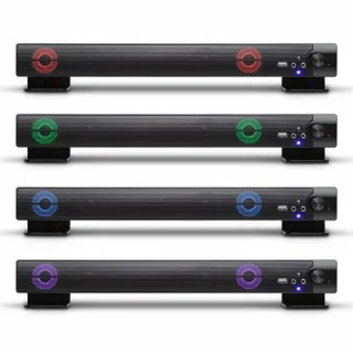 캐맥 K-3 RGB LED 사운드바 스피커