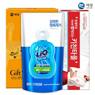 애경 리큐 빨아쓰는키친타올 2종