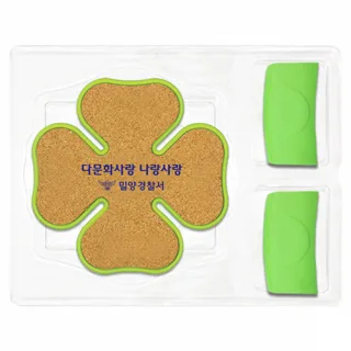 크로바 콜크 냄비받침+주방집게