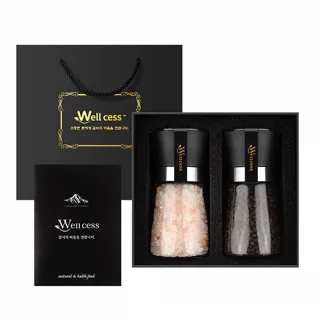 웰세스 WG-202 히말라야 핑크솔트 블랙페퍼 그라인더