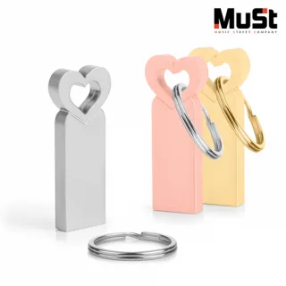 뮤스트 하트 USB 2.0 메모리, 4GB~128GB