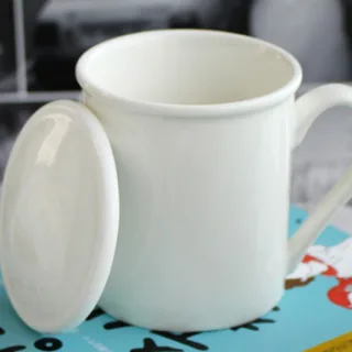 캐럿 화이트 뚜껑머그 285ml