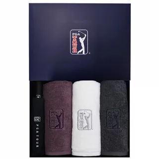 PGA 3단7K 완전자동 무지+190g호텔타올3P 세트(소)
