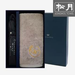 송월 CM 3단폰지 우산1p+울리50 타올 150g 1p