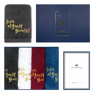 송월 프리미엄 추석 170g 4매선물세트+쇼핑백