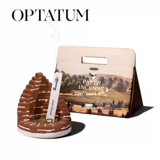 옵타움 OPTATUM 향테라피 페이퍼 인센스 & 벽난로 선물세트 (향랜덤
