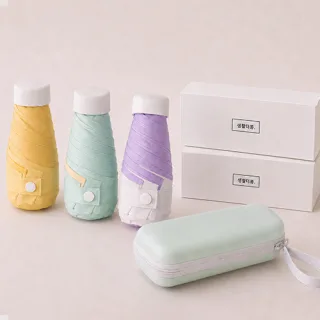 생활더봄 6k 자외선차단 6단 초경량 미니 양우산 5 color 케이스증