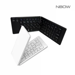 엔보우 휴대용 접이식 블루투스 무선키보드 N패드메이트