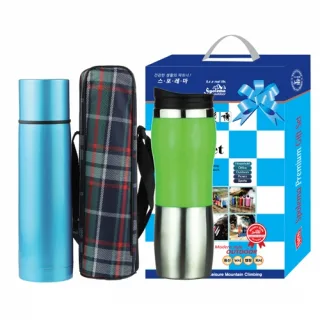 차밍 고진공 보온보냉병+이중스텐 빅머그컵(GG-8079