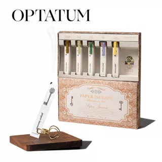 옵타움 OPTATUM 향테라피 페이퍼 인센스 60회분 디스커버리세트 (향