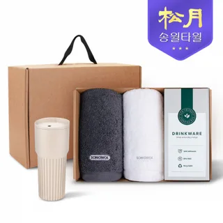 송월타올 리빙 기프트세트 22. 40수 포인트 타올200g X 2P + 