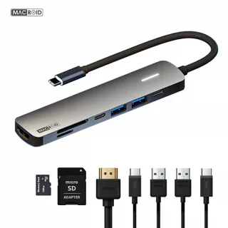 맥로이드 USB-C타입 HDTV 멀티어댑터