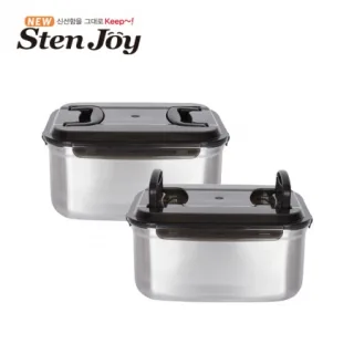 [스텐조이] 프리미엄 DOME 김치통 9.4L 2조