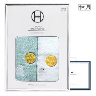 송월 달토끼 130g 2매세트+쇼핑백
