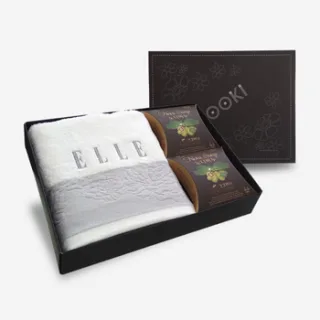 엘르 로즈타올 150g 1매+노니비누2개 세트