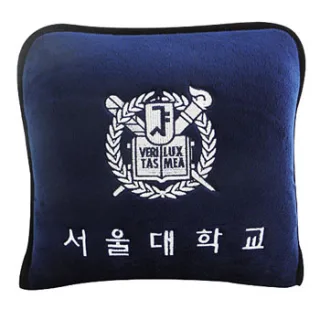 벨보아삼면쿠션담요 中 