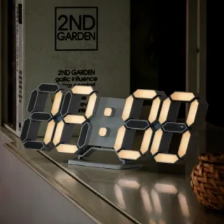 플라이토 3D LED 탁상 벽시계