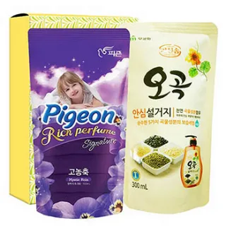 피죤 오곡안심설거지 2종