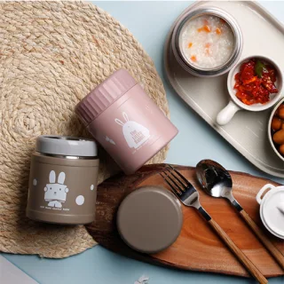 에이미래빗 보온보냉 진공 죽통 350ml