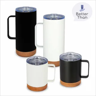 [보틀로만] 코르크 손잡이 머그 (350ml / 500