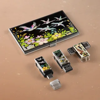 제이메타 C타입 OTG T30 C 골드 자개 명함 세트 8GB~64GB