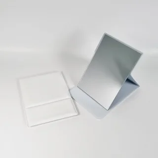 ST-453(대) PU 접이식 탁상거울 화이트