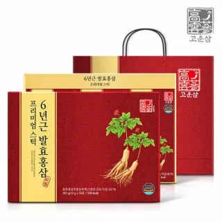 [고운삼] 6년근 발효홍삼 프리미엄스틱 10ml*30포