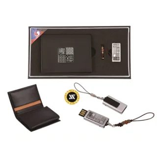수복문자자개가죽명함+수복문자도자개USB(8GB~64GB)