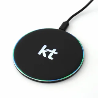 엠플러스 15W 고속 무선충전패드 무선충전기 LED