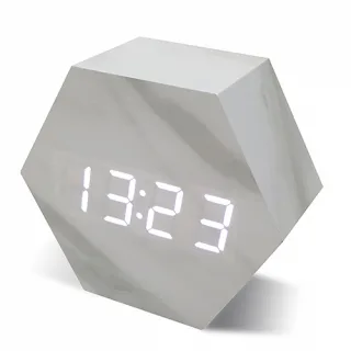 스톤육각LED탁상시계