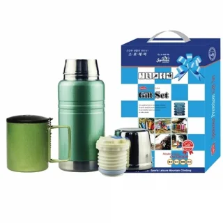 어드벤체 산악용 보온보냉병(350ml)+스텐레스 그레이스 머그컵(220m