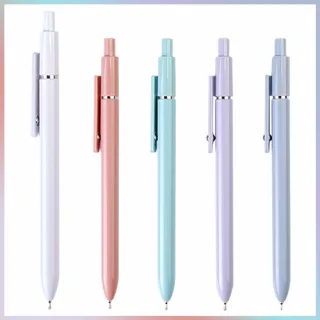 포인트 파스텔 노크볼펜 0.7mm