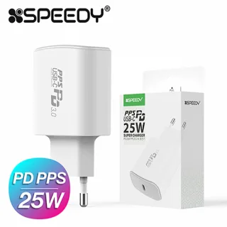 [스피디] 가정용 2포트 PD 25W PPS 초고속 분