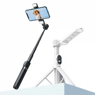 맥도도 LED 조명 블루투스 스마트폰 셀카봉 삼각대