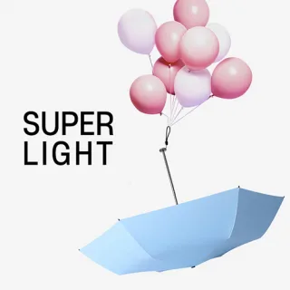 초경량 미니 3단 수동 양우산 (UPF 50+)