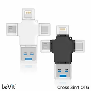 레빗 크로스 3IN1 OTG메모리 16~256GB 아이폰,C타입,안드로이