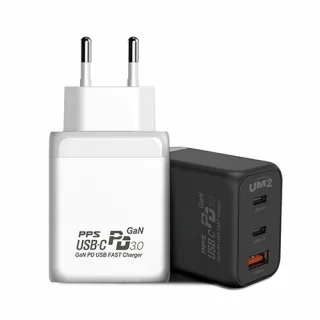 UM2 유엠투 65W 3포트 멀티충전기 미니 miniG