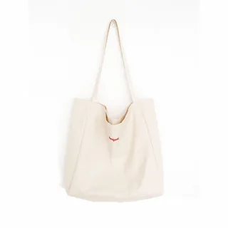 서유럽풍 레터링 에코백 (35*38cm)