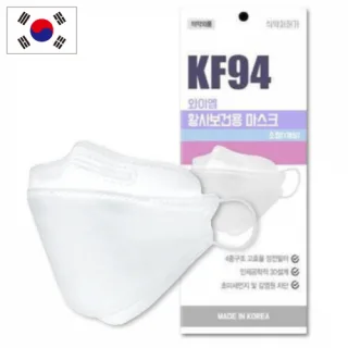 [국산] 와이엠 KF94 황사방역 마스크 (소형) 화이